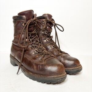 Danner Yukon Insulated Leather Combat Tactical Hunting Boots Men’s Brown Sz 9.5